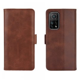 Funda Cartera Xiaomi Mi 10T y Mi 10T Pro Soporte Marron