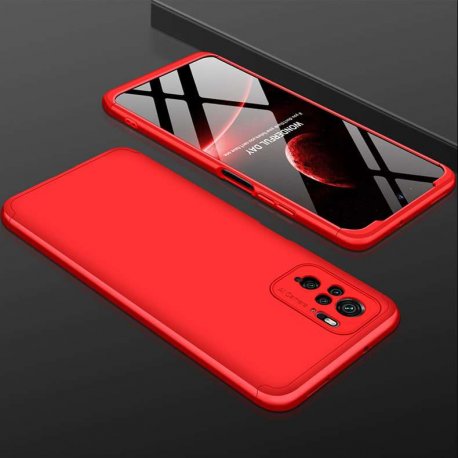 Funda Xiaomi Redmi Note 10 Roja 360. Super fashion y comoda de usar.