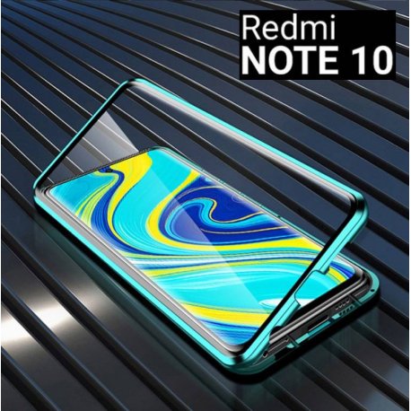 Funda Cubretodo Xiaomi Redmi Note 10 Magnetica Verde