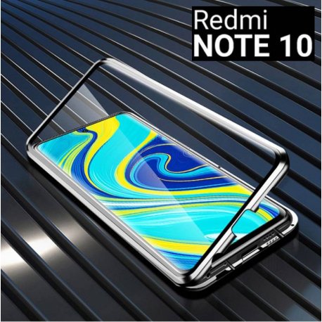 Funda Cubretodo Xiaomi Redmi Note 10 Magnetica Gris