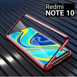 Funda Cubretodo Xiaomi Redmi Note 10 Magnetica Roja