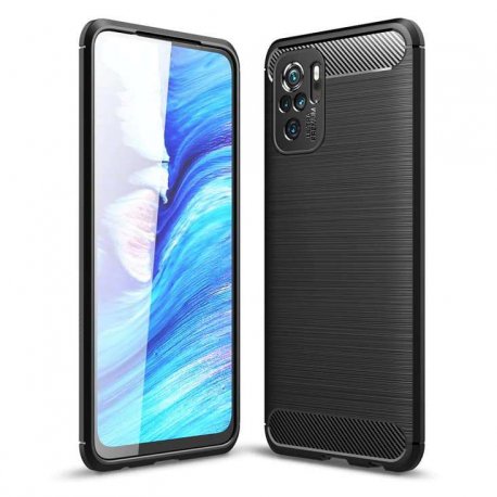Funda Xiaomi Redmi Note 10 Carbono 3D Negra