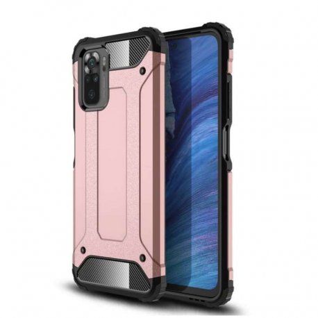 Funda Xiaomi Redmi Note 10 Hybrid Oro Rosa