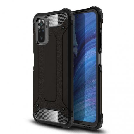 Funda Xiaomi Redmi Note 10 Hybrid Negra