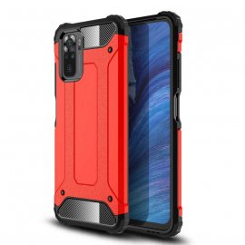 Funda Xiaomi Redmi Note 10 Hybrid Roja