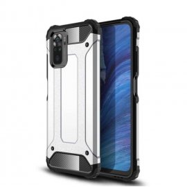 Funda Xiaomi Redmi Note 10 Hybrid Plateada