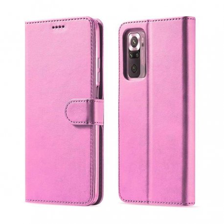 Funda Xiaomi Redmi Note 10 Cartera Rosa