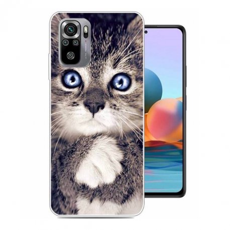 Funda Gel Xiaomi Redmi Note 10 Gatito