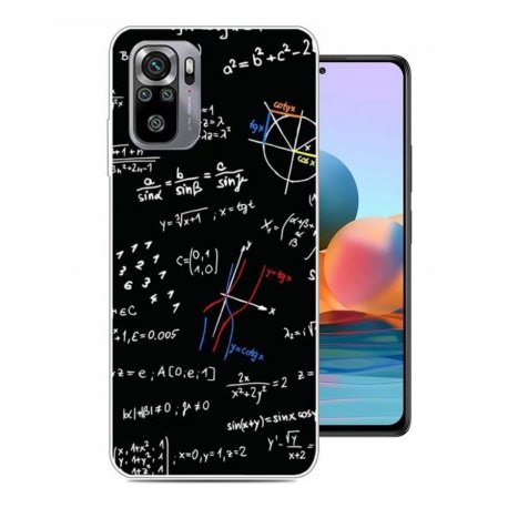 Funda Gel Xiaomi Redmi Note 10 Matematicas