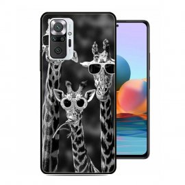 Funda Gel Xiaomi Redmi Note 10 jirafas
