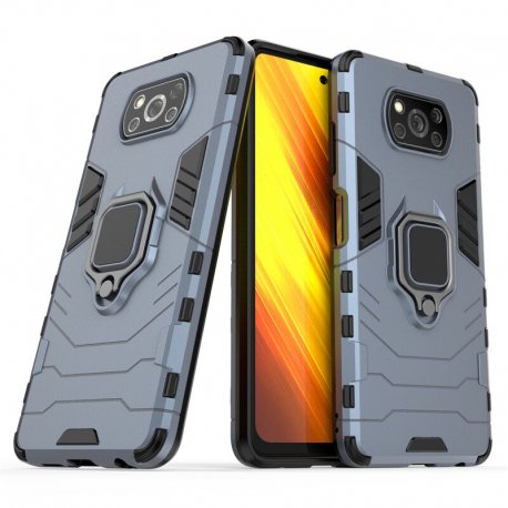 Funda Xiaomi Pocophone X3 Pro Armor Imán gris