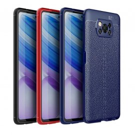 Funda Xiaomi Poco X3 Pro texturada Cuero