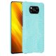 Carcasa Xiaomi Poco X3 Pro Cocodrilo turquesa