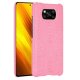Carcasa Xiaomi Poco X3 Pro Cocodrilo rosa