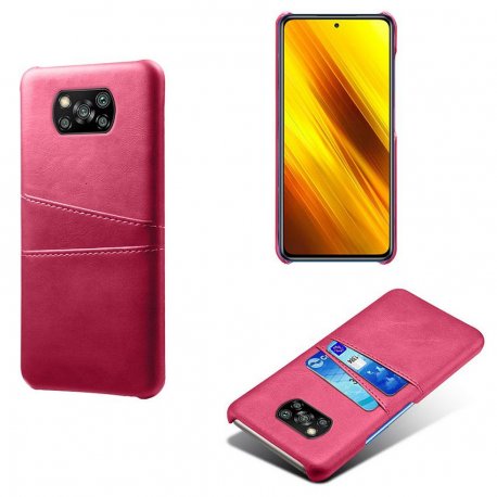 Carcasa Xiaomi Poco X3 Pro Cuero rosa