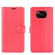 Funda Xiaomi Poco X3 Pro Libro cuero Soporte rojo