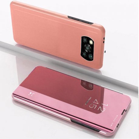 Estuche inteligente Pocophone Poco X3 Pro Smart Oro Rosa