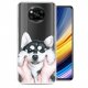 Funda Silicona transparente Pocophone Poco X3 Pro Husky