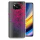 Funda Silicona transparente Pocophone Poco X3 Pro Pin Rosa