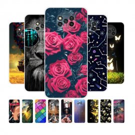 Funda Silicona transparente Pocophone Poco X3 Pro Dibujos