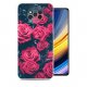 Carcasa Silicona Pocophone Poco X3 Pro rosas