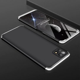 Carcasa 360 Samsung Galaxy A22 Negra y Gris