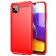 Funda Samsung Galaxy A22 5G Gel Hybrida Cepillada roja