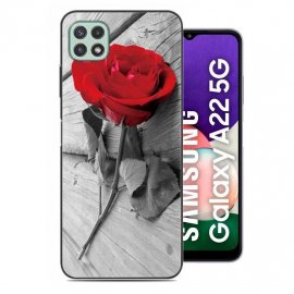 Carcasa flexible Samsung Galaxy A22 5G Rosa