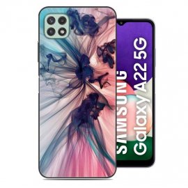Carcasa flexible Samsung Galaxy A22 5G Humos