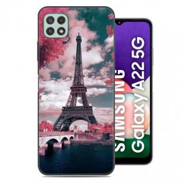 Carcasa flexible Samsung Galaxy A22 5G Paris