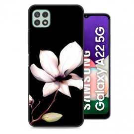 Carcasa flexible Samsung Galaxy A22 5G Flor