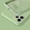 Funda sedosa iPhone 13 Pro o Pro Max verde