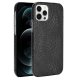 Funda iPhone 13 Pro o Pro Max Textura Cocodrilo Negra