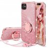 Funda Bling iPhone 13 Pro o Pro Max diamante Oro Rosa