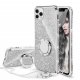 Funda Bling iPhone 13 Pro o Pro Max diamante Oro Blanco