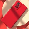 Funda Xiaomi Note 11 Pro silicona suave roja