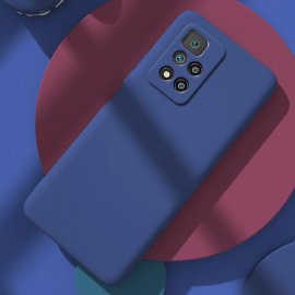 Funda Xiaomi Note 11 Pro silicona suave Azul