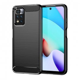 Funda Xiaomi Redmi Note 11 Pro texturada Cepillada Negra