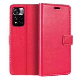 Funda cartera Xiaomi Redmi Note 11 Pro Roja