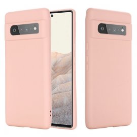 Funda Google Pixel 6 Pro Sedosa Rosa