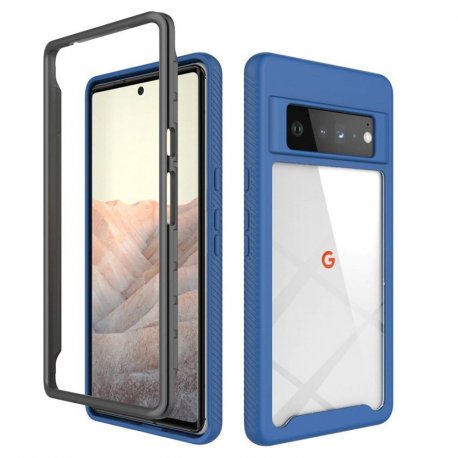 Carcasa Google Pixel 6 Pro Completa 360 Azul
