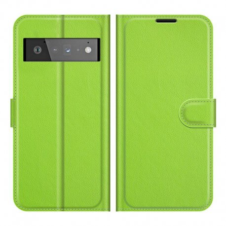Funda Google Pixel 6 Pro Cartera Verde