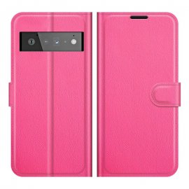 Funda Google Pixel 6 Pro Cartera Rosa