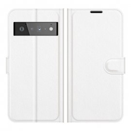 Funda Google Pixel 6 Pro Cartera Blanca