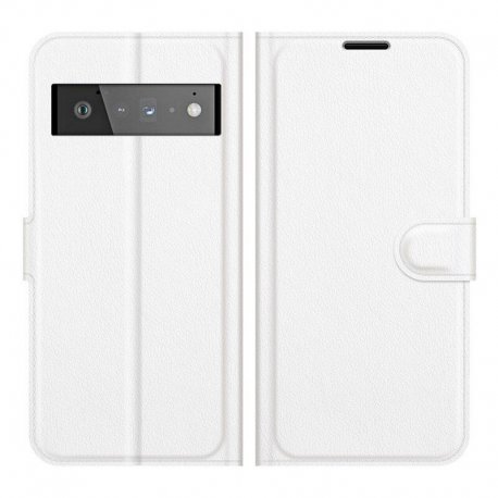 Funda Google Pixel 6 Pro Cartera Blanca