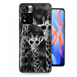 Funda Gel Xiaomi Redmi Note 11 Pro Jirafas