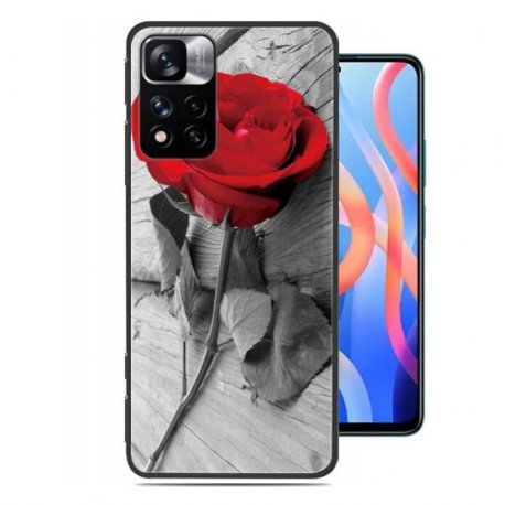 Funda silicona Xiaomi Redmi Note 11 Pro Flor