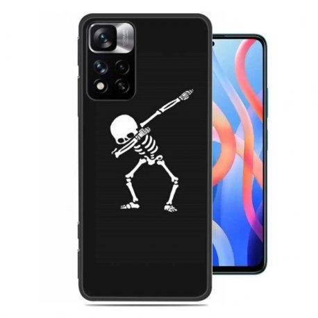Funda silicona Xiaomi Redmi Note 11 Pro Esqueleto