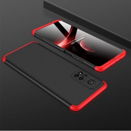 Funda Xiaomi Redmi Note 11 Pro 360 Negra y Roja. Carcasa muy robusta.