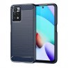 Funda Xiaomi Redmi Note 11 y 11S silicona Cepillada Azul